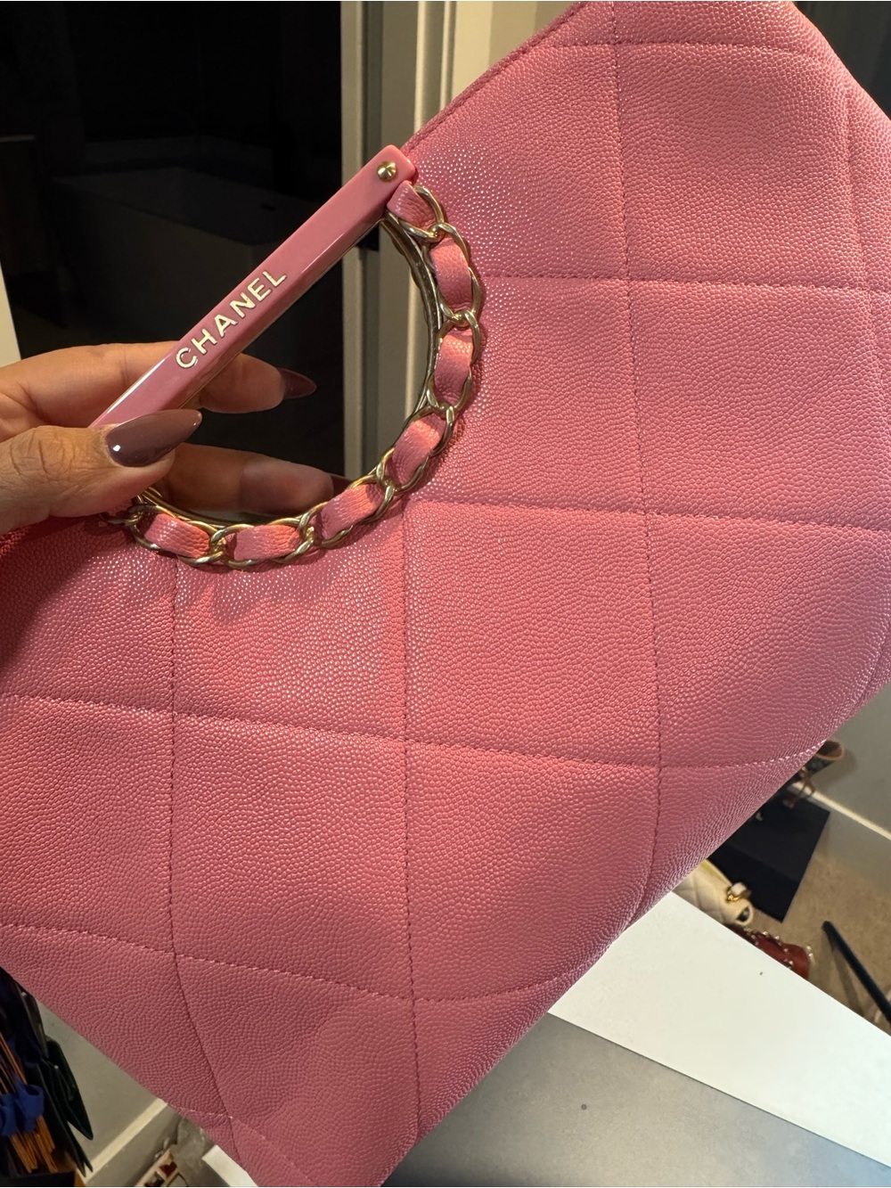 Chanel clutch bag